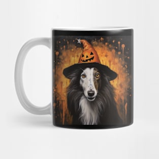 Halloween borzoi Mug